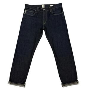 Hiroshi Kato Jeans Mens 33X27 Selvedge The Pen Slim Raw Denim Japanese Denim